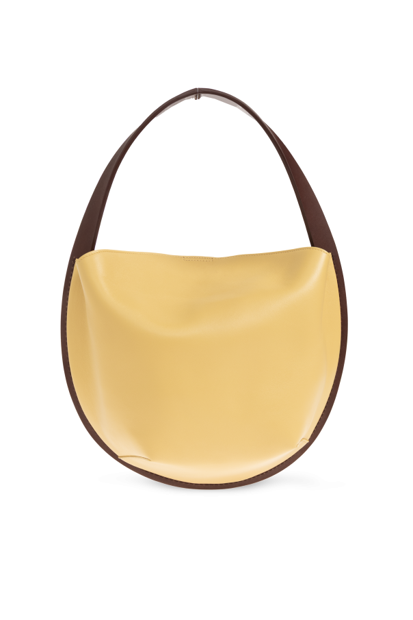 JIL SANDER YELLOW Handbag `Pivot` 3
