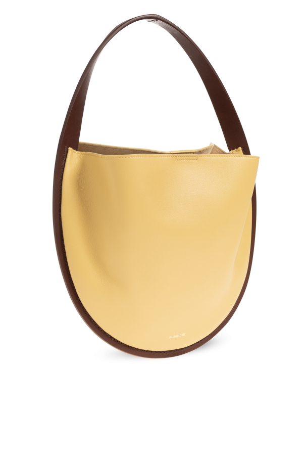 JIL SANDER YELLOW Handbag `Pivot` 4