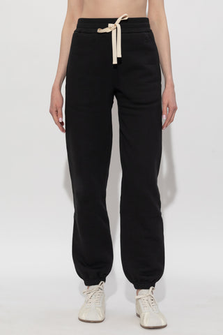JIL SANDER BLACK Sweatpants with cuffed legs 3