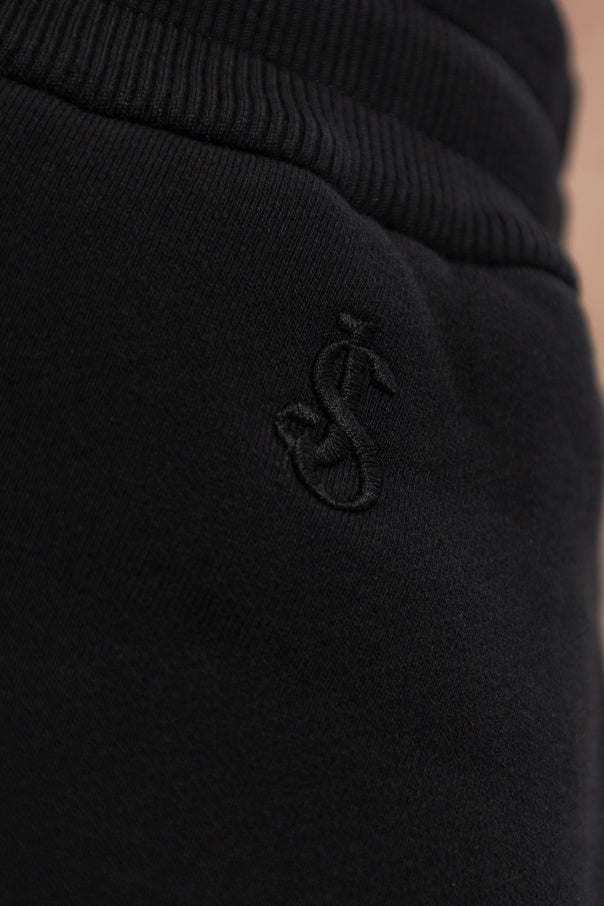 JIL SANDER BLACK Sweatpants with cuffed legs 5