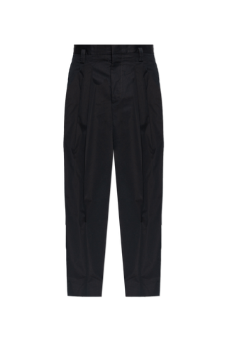 JIL SANDER BLACK Wide-leg trousers 1