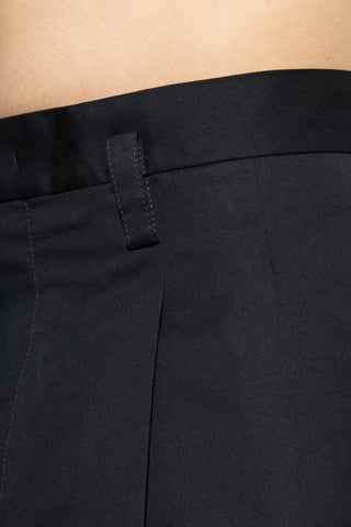 JIL SANDER BLACK Wide-leg trousers 5