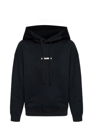 JIL SANDER BLACK Hoodie 1