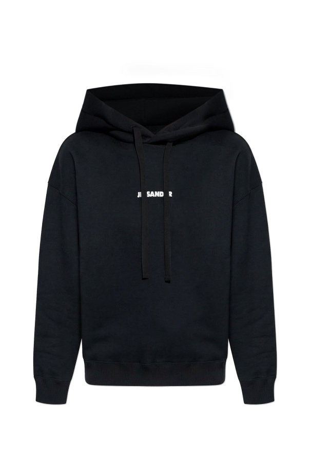 JIL SANDER BLACK Hoodie 1
