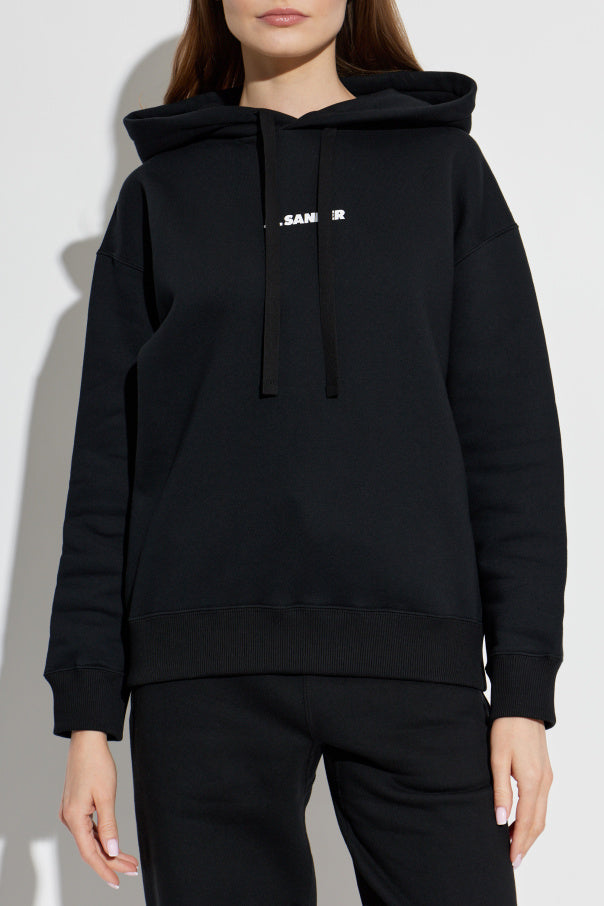 JIL SANDER BLACK Hoodie 3