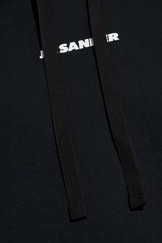JIL SANDER BLACK Hoodie 5