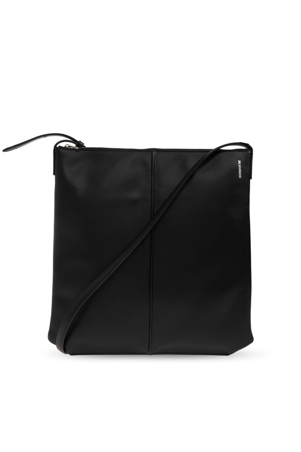 JIL SANDER BLACK Shoulder bag 'Linea' 1