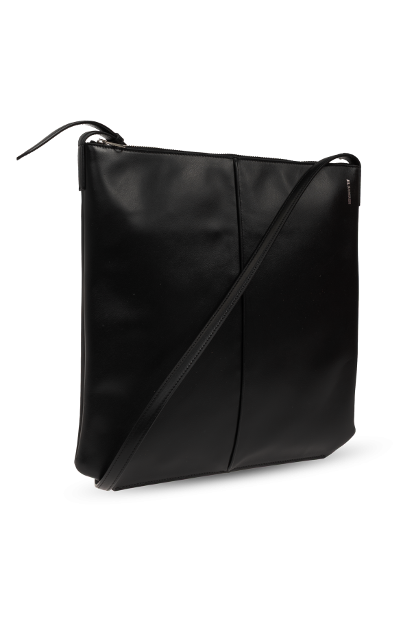 JIL SANDER BLACK Shoulder bag 'Linea' 4