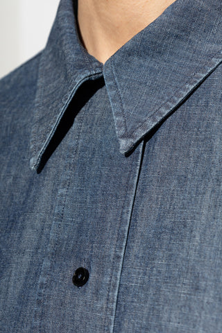 JIL SANDER NAVY BLUE Denim shirt 5