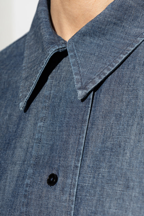 JIL SANDER NAVY BLUE Denim shirt 5