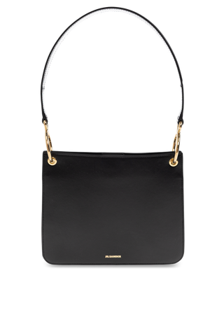 JIL SANDER BLACK ‘Otto Small’ shoulder bag 1