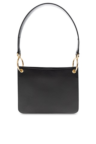 JIL SANDER BLACK ‘Otto Small’ shoulder bag 3