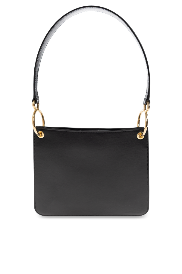 JIL SANDER BLACK ‘Otto Small’ shoulder bag 3
