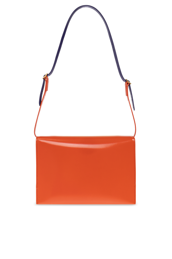 JIL SANDER ORANGE File Small Bag 3