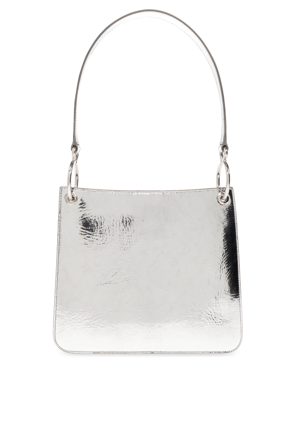 JIL SANDER SILVER "Otto Small" bag 1