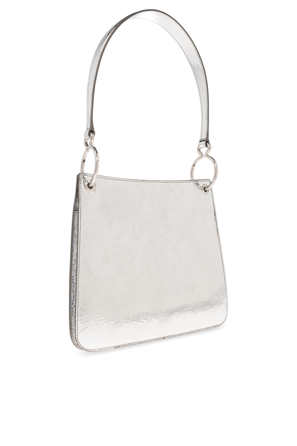 JIL SANDER SILVER "Otto Small" bag 4