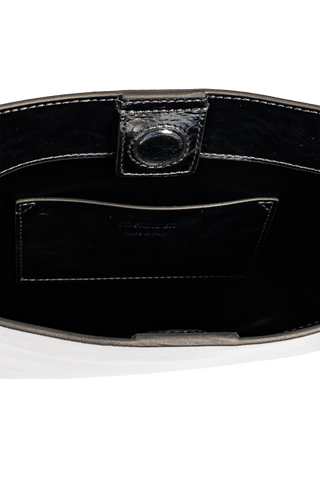 JIL SANDER SILVER "Otto Small" bag 5