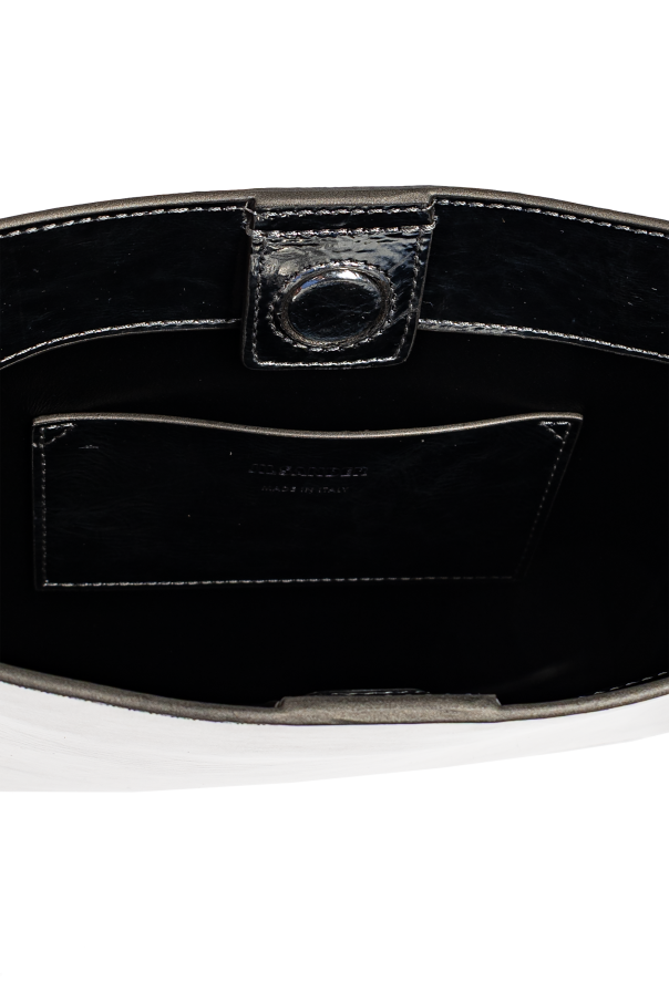 JIL SANDER SILVER "Otto Small" bag 5
