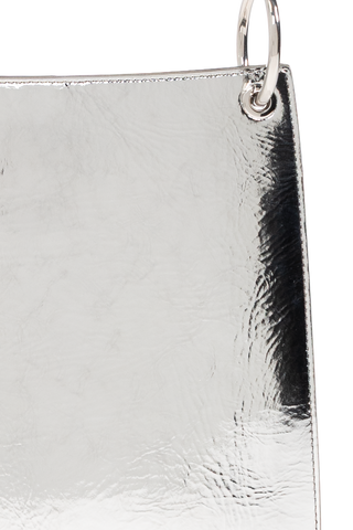 JIL SANDER SILVER "Otto Small" bag 6