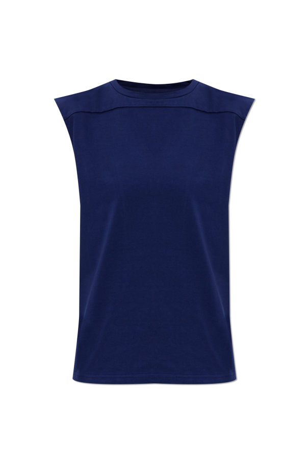 JIL SANDER NAVY BLUE Cotton top 1
