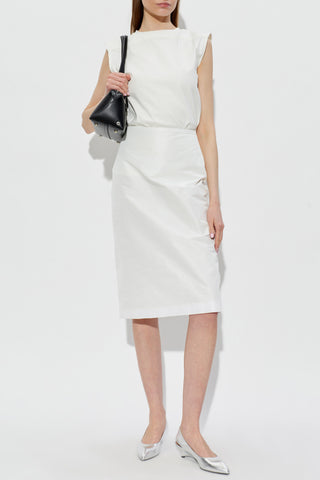 JIL SANDER WHITE Cotton top 2