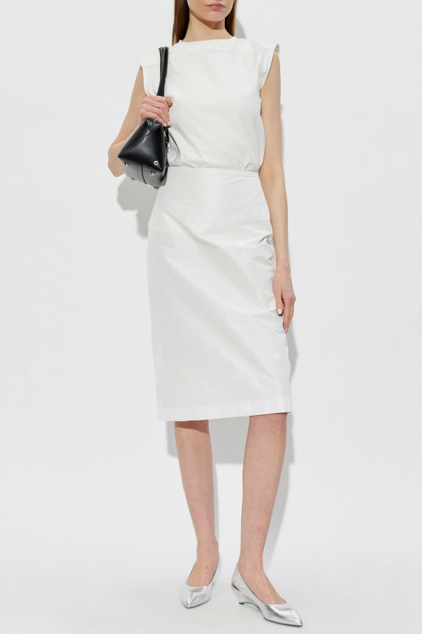JIL SANDER WHITE Cotton top 2