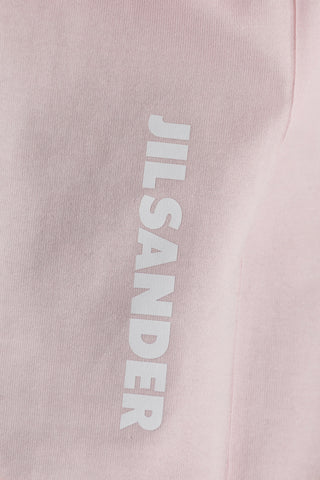 JIL SANDER PINK T-shirt with printed logo 5