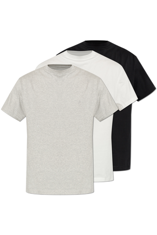 JIL SANDER GREY 3-pack of t-shirts 1