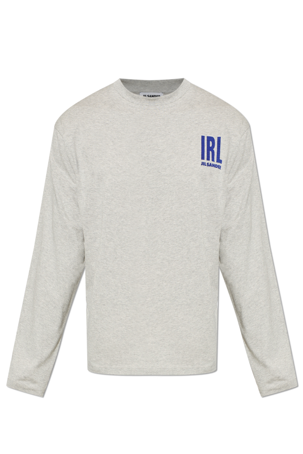 JIL SANDER GREY Long sleeve T-shirt 1