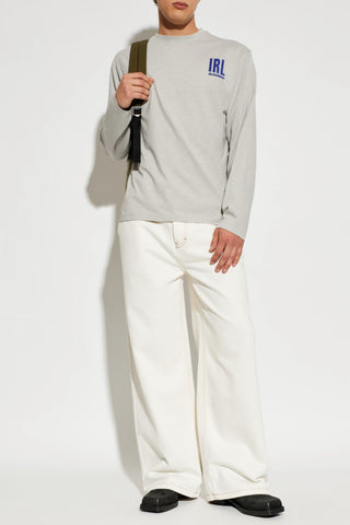 JIL SANDER GREY Long sleeve T-shirt 2