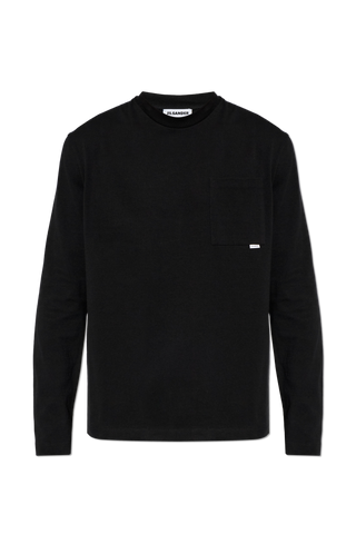 JIL SANDER BLACK Long sleeve T-shirt 1