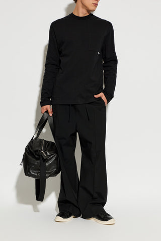 JIL SANDER BLACK Long sleeve T-shirt 2