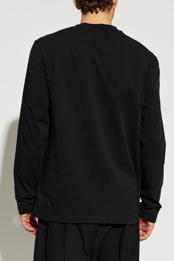 JIL SANDER BLACK Long sleeve T-shirt 4