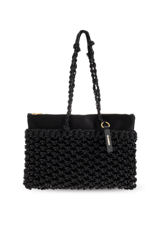 JIL SANDER BLACK Tangle bag 1
