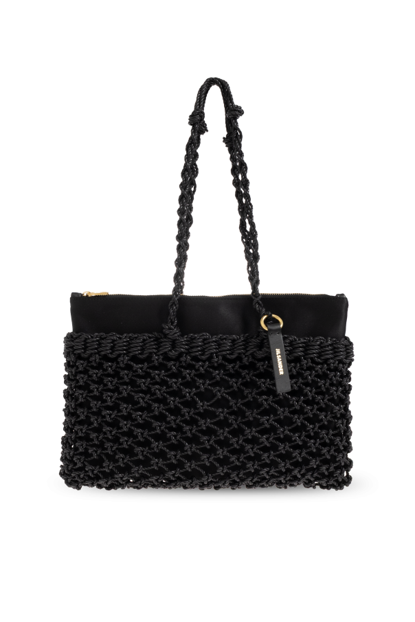 JIL SANDER BLACK Tangle bag 1
