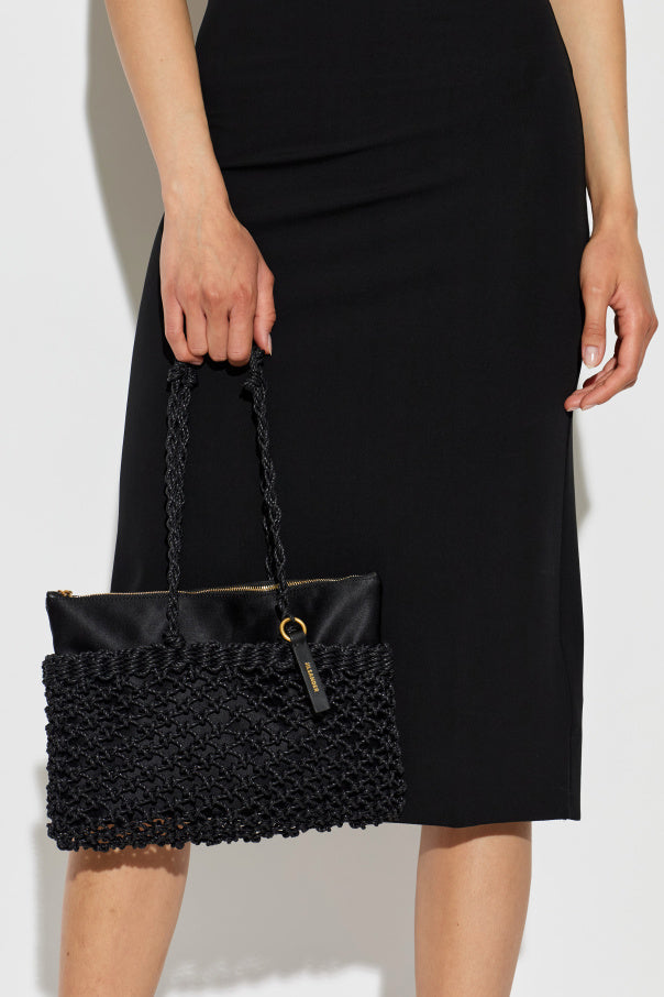 JIL SANDER BLACK Tangle bag 2