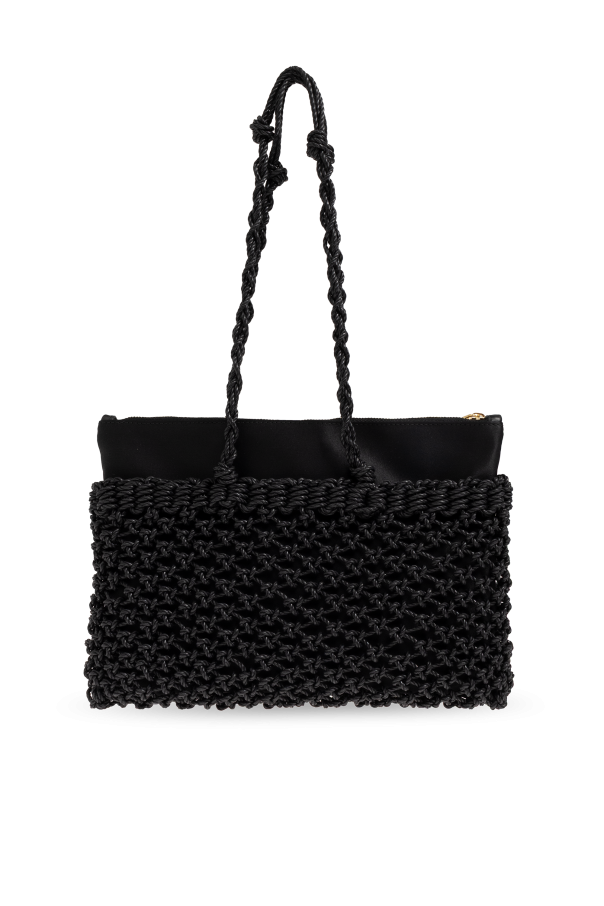 JIL SANDER BLACK Tangle bag 3