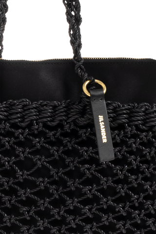 JIL SANDER BLACK Tangle bag 6