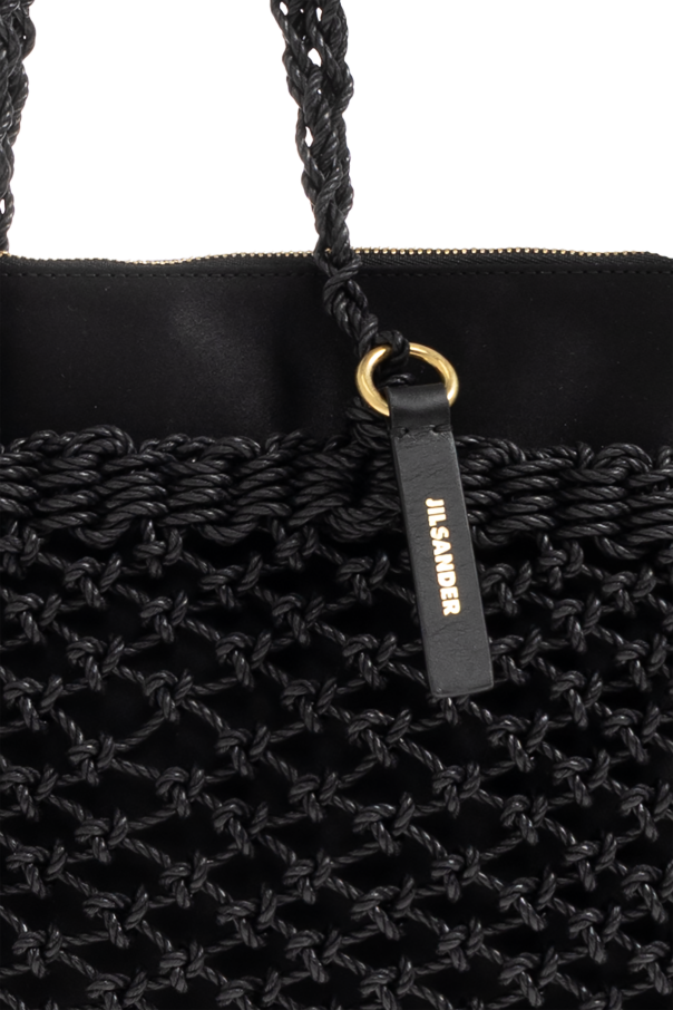 JIL SANDER BLACK Tangle bag 6