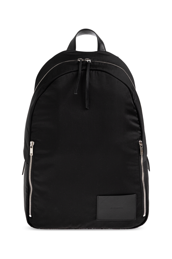 JIL SANDER BLACK Urban backpack 1