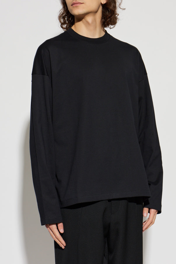 JIL SANDER BLACK Long sleeve T-shirt 3