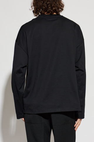 JIL SANDER BLACK Long sleeve T-shirt 4