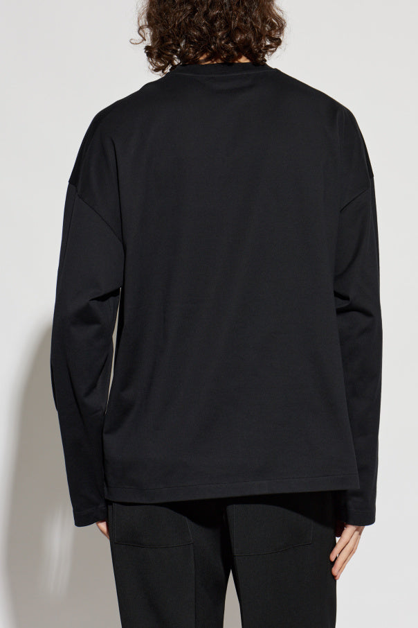 JIL SANDER BLACK Long sleeve T-shirt 4