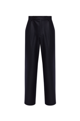 JIL SANDER NAVY BLUE Wool trousers 1