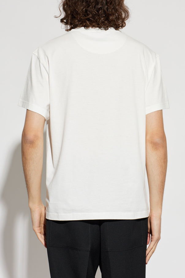 JIL SANDER WHITE Three-pack of cotton T-shirts 4