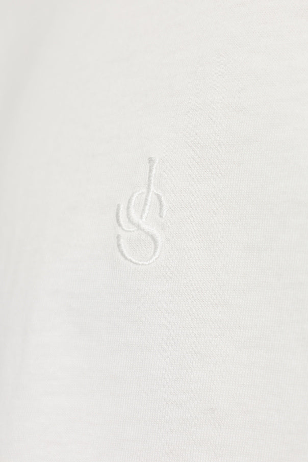 JIL SANDER WHITE Three-pack of cotton T-shirts 5