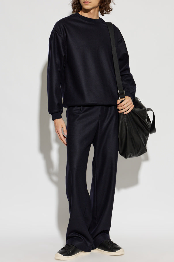JIL SANDER BLACK Wool sweatshirt 2