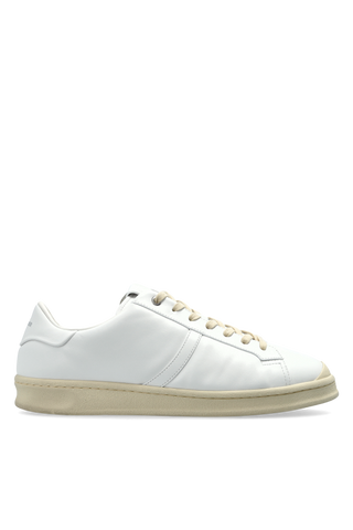 JIL SANDER WHITE Leather sports shoes 1