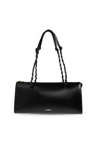JIL SANDER BLACK Leather "Tangle" bag 1