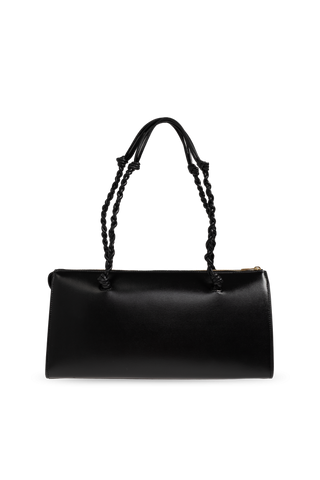 JIL SANDER BLACK Leather "Tangle" bag 3